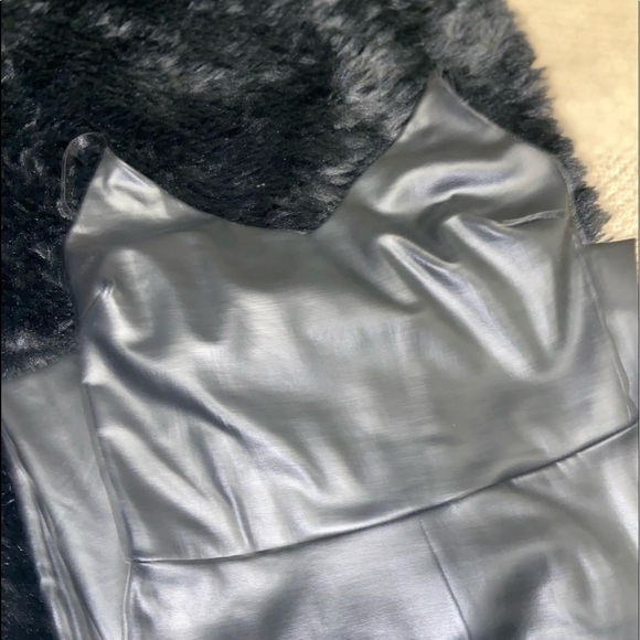 Faux Leather Bodysuit - Picture 3 of 4